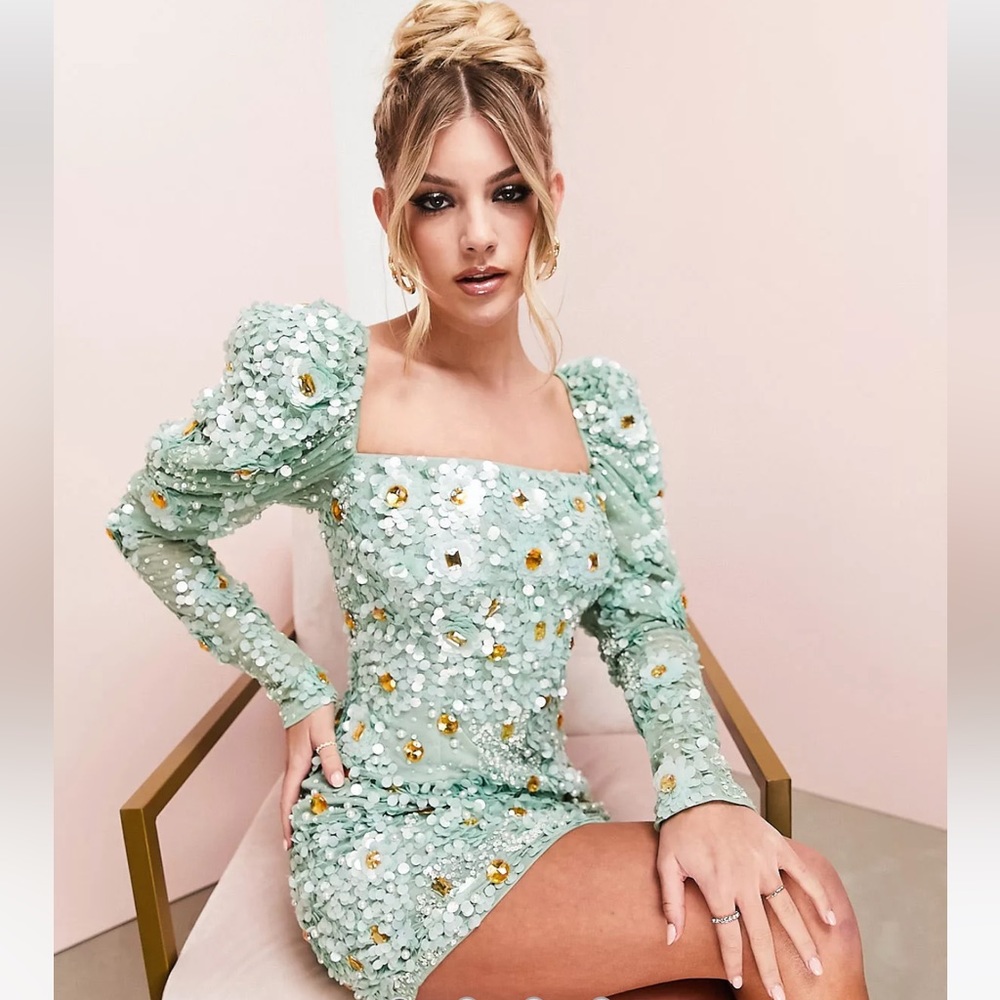 ASOS Luxe sequin cocktail